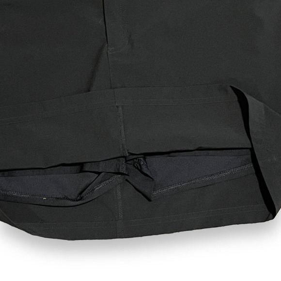 Eddie Bauer Solid Black Short Skorts Shorts Womens Size 14 Stretch Pockets - Picture 5 of 9